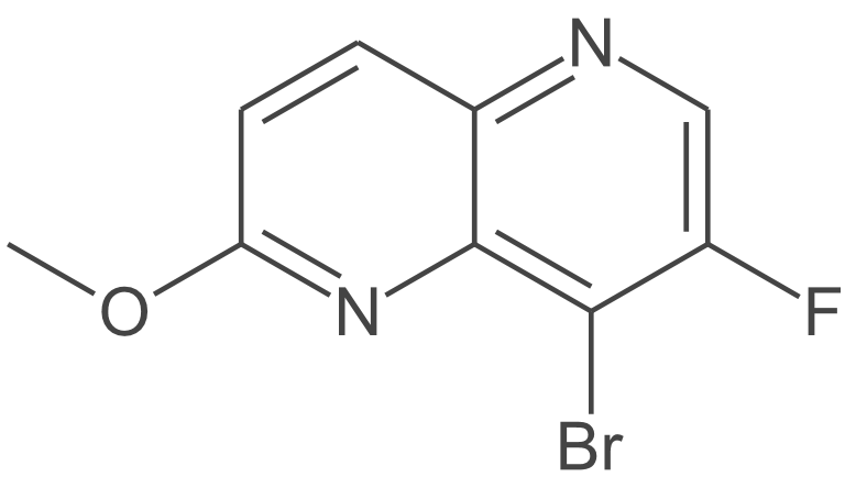8-溴-7-氟-2-甲氧基-1,5-二氮杂萘