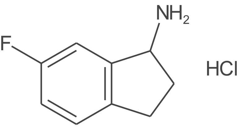 (1R)-6-氟-2,3-二氢-1H-茚满-1-胺盐酸盐
