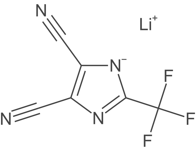 锂4,5-二氰基-2-(三氟甲基)咪唑-1-化物