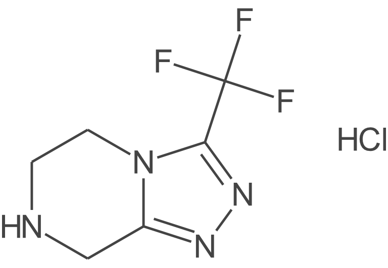 3-(三氟甲基)-5,6,7,8-四氢-[1,2,4]三唑并[4,3-a]吡嗪盐酸盐
