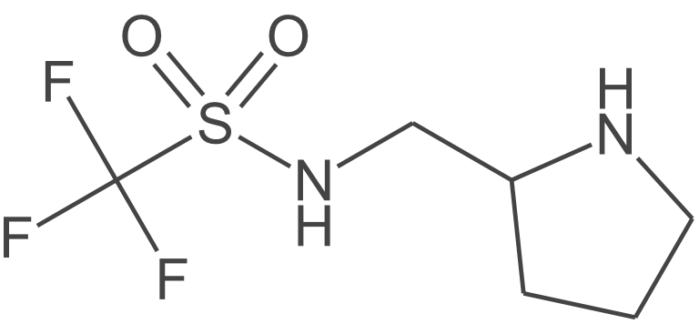 N-[(2S)-2-吡咯烷甲基]三氟甲磺酰胺