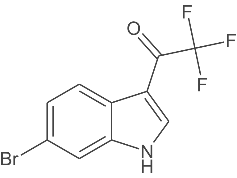 1-(6-溴-1H-吲哚-3-基)-2,2,2-三氟乙烷-1-酮