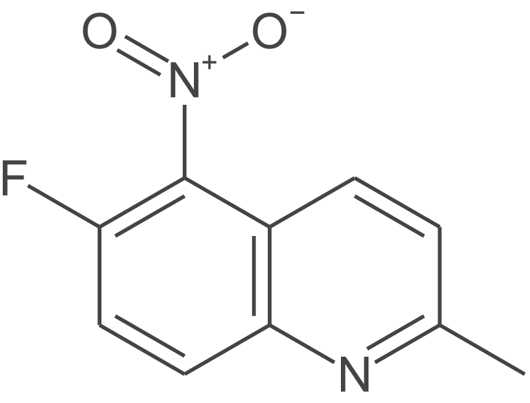 6-氟-2-甲基-5-硝基喹啉