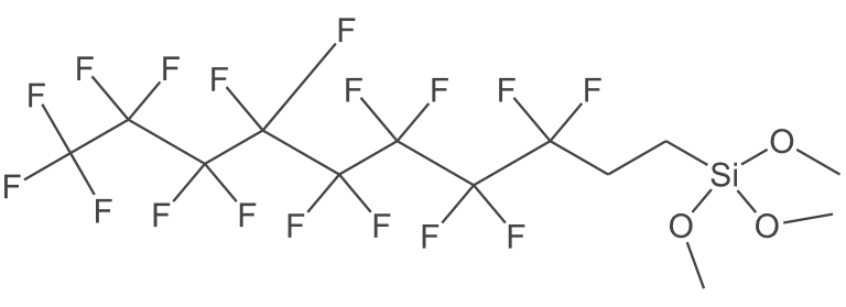 三甲氧基(1H,1H,2H,2H-十七氟癸基)硅烷