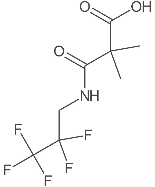 2,2-二甲基-3-氧代-3-((2,2,3,3,3-五氟丙基)氨基)丙酸