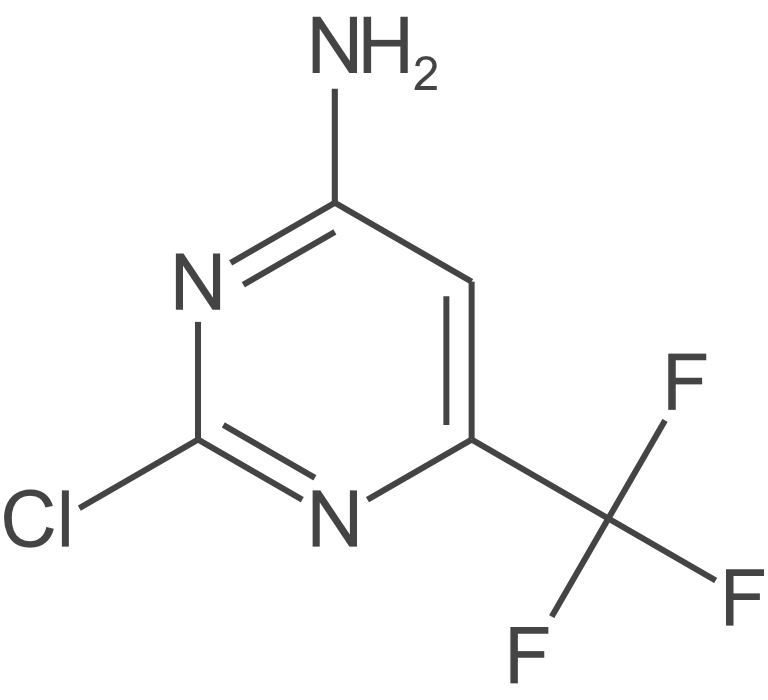 2-氯-6-(三氟甲基)-4-氨基嘧啶