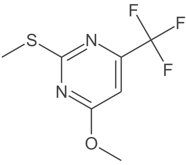 4-甲氧基-2-（甲硫基）-6-（三氟甲基）嘧啶