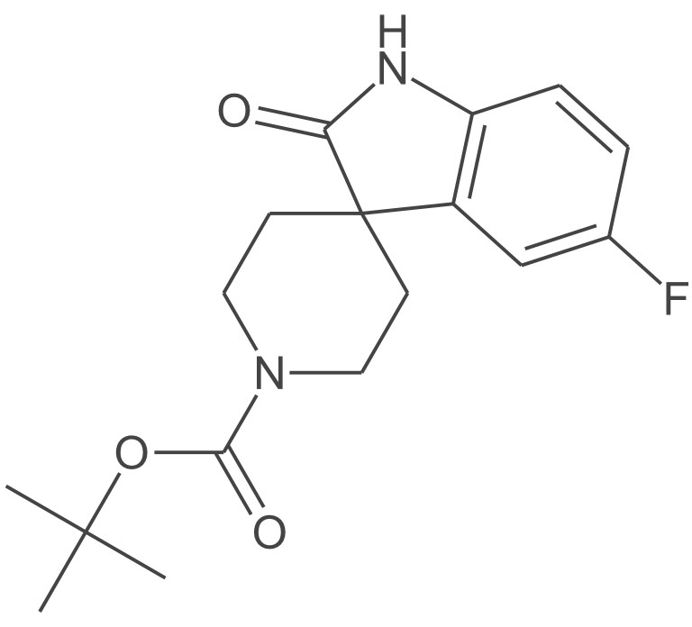 1'-Boc-5-氟-1,2-二氢-2-氧代-螺[3H-吲哚-3,4'-哌啶]