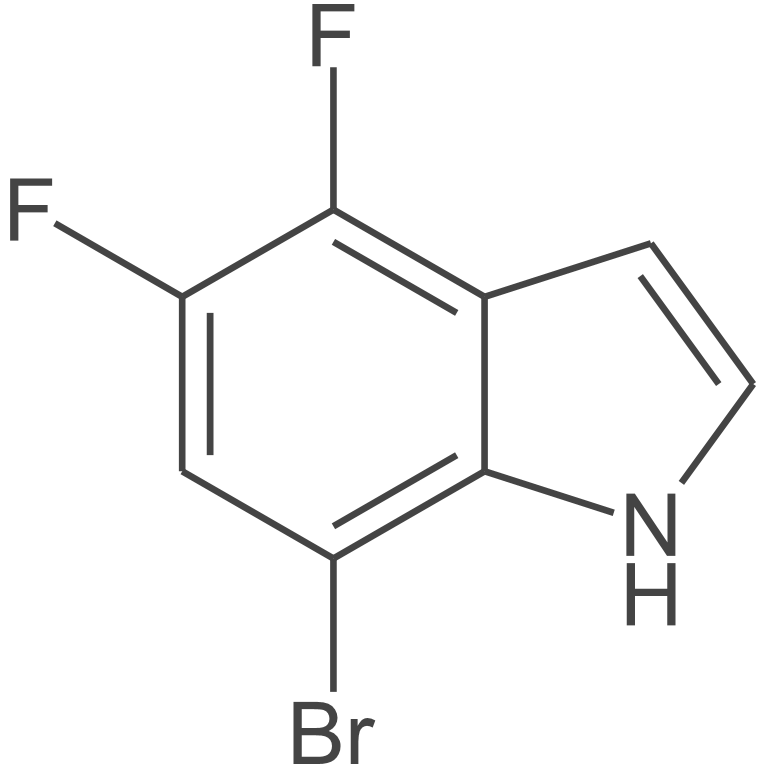 7-溴-4,5-二氟-1H-吲哚