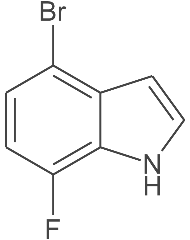 4-溴-7-氟吲哚