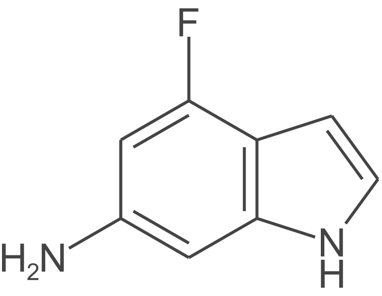 4-氟-1H-吲哚-6-胺