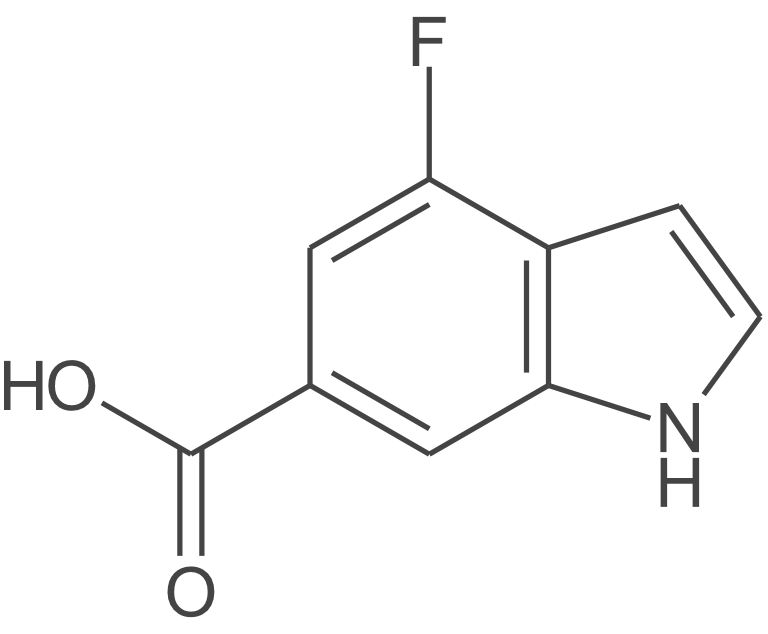 4-氟-1H-吲哚-6-羧酸