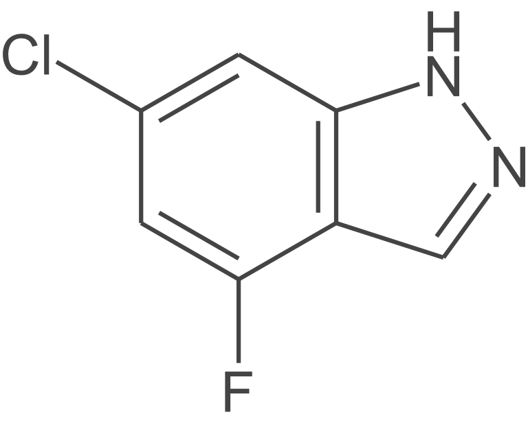 6-氯-4-氟-1H-吲唑