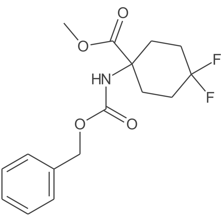1-((苄氧基)羰基)氨基)-4,4-二氟环己烷-1-羧酸甲酯