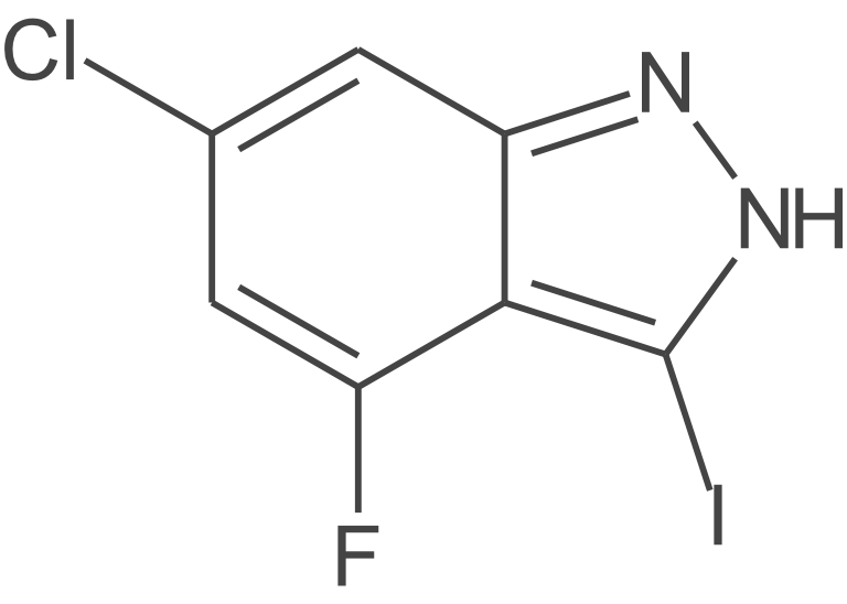 6-氯-4-氟-3-碘-1H-吲唑
