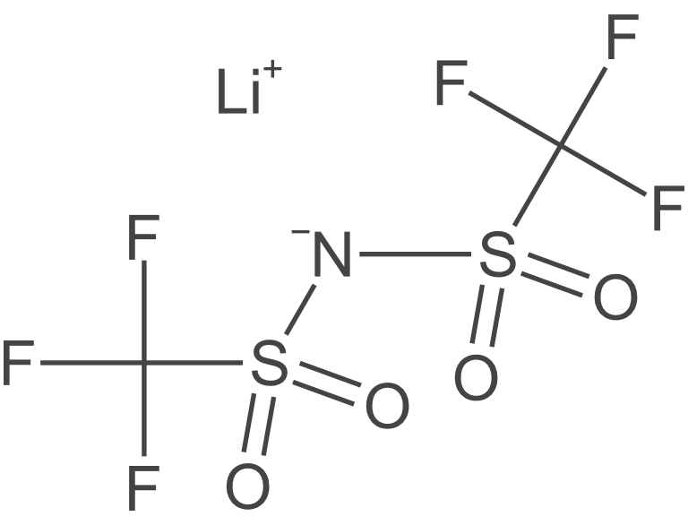 双(三氟甲烷)磺酰亚胺 锂盐