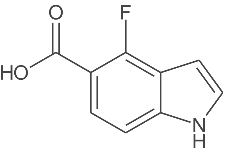 4-氟-1H-吲哚-5-羧酸