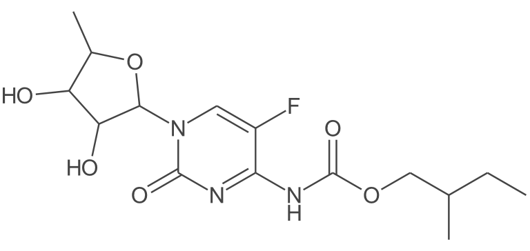 5'-脱氧-5-氟-N-[(2-甲基丁氧基)羰基]胞苷 (卡培他滨杂质)