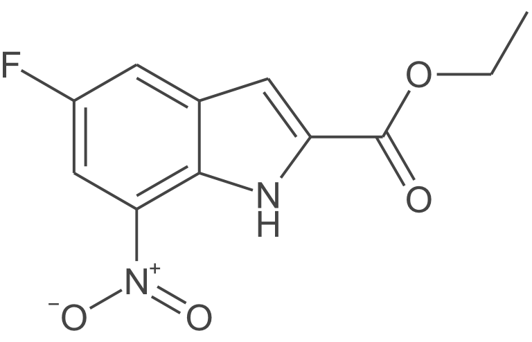 5-氟-7-硝基-1H-吲哚-2-羧酸乙酯