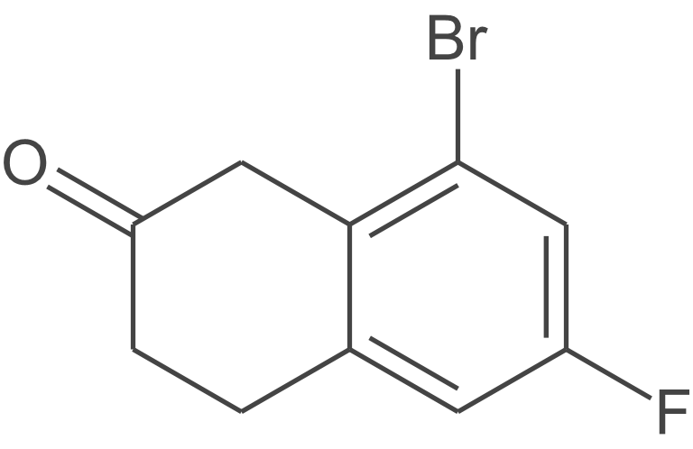 8-溴-6-氟-3,4-二氢萘-2(1H)-酮