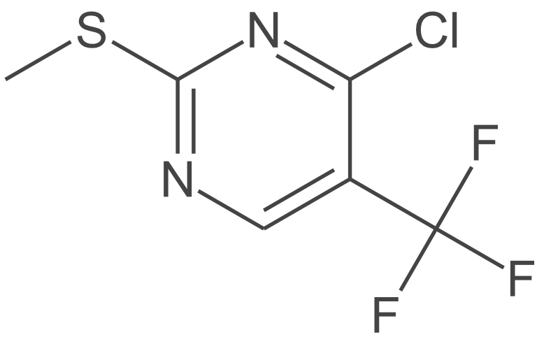 4-氯-2-(甲硫基)-5-(三氟甲基)嘧啶