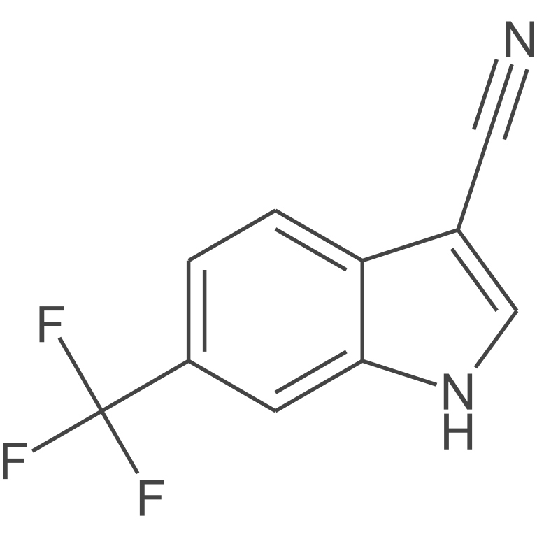 6-(三氟甲基)-1H-吲哚-3-腈