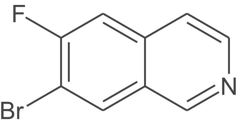 7-溴-6-氟异喹啉