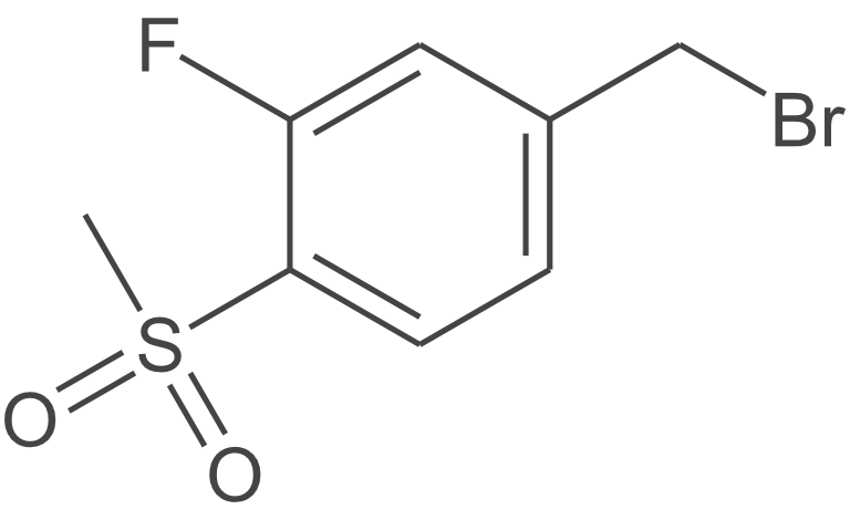 3-氟-4-(甲基磺酰基)苄溴