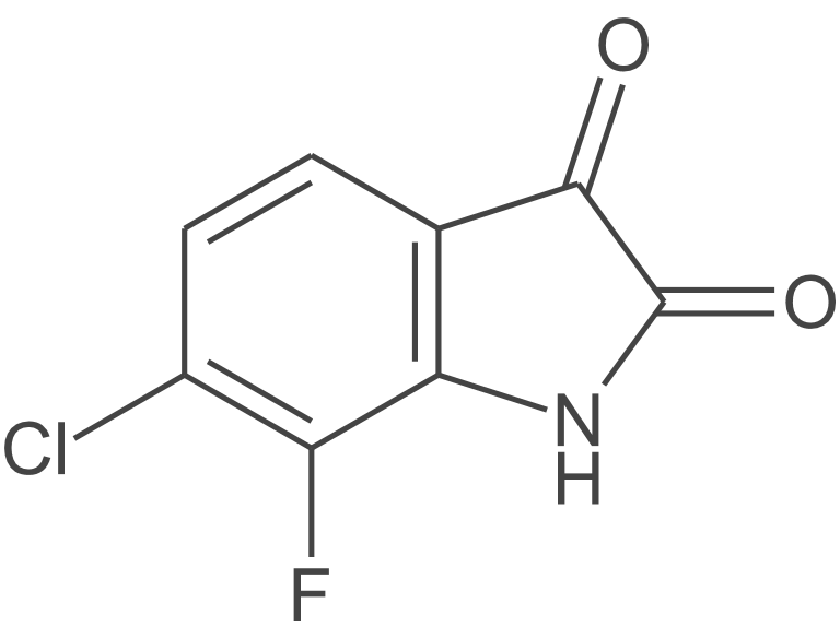 6-氯-7-氟二氢吲哚-2,3-二酮