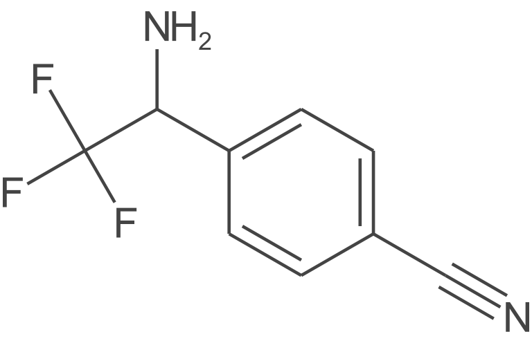 (S)-4-(1-氨基-2,2,2-三氟乙基)苄腈