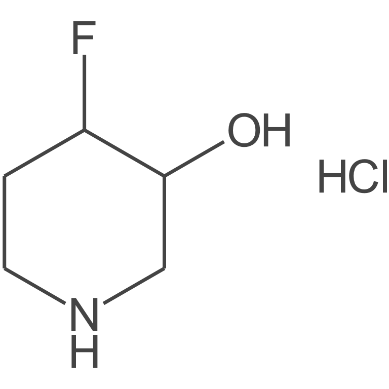 (3R,4R)-rel-4-氟哌啶-3-醇盐酸盐