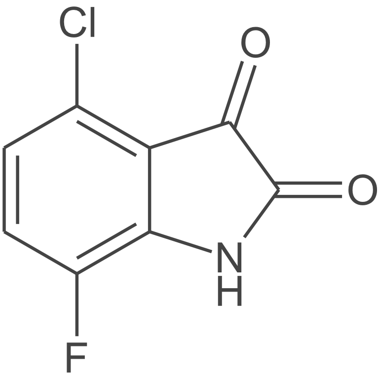 4-氯-7-氟-2,3-二氢-1h-吲哚-2,3-二酮