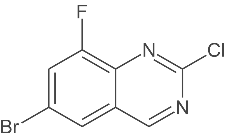 6-溴-2-氯-8-氟喹
