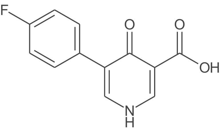 5-(4-氟苯基)-4-氧代-1,4-二氢吡啶-3-羧酸