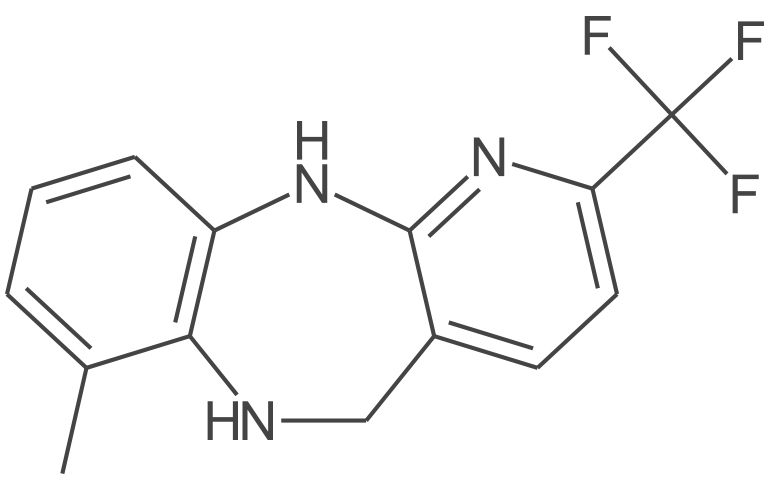 6,11-二氢-7-甲基-2-(三氟甲基)-5H-吡啶并[2,3-b][1,5]苯二氮卓