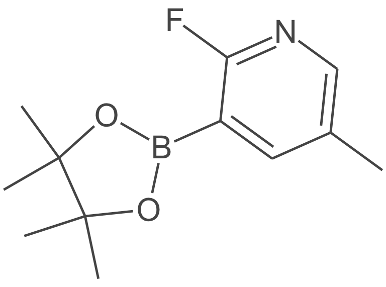 2-氟-5-甲基-3-(4,4,5,5-四甲基-1,3,2-二氧硼杂环戊烷-2-基)吡啶