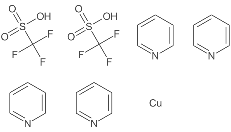 四(吡啶)铜(II)三氟甲磺酸酯