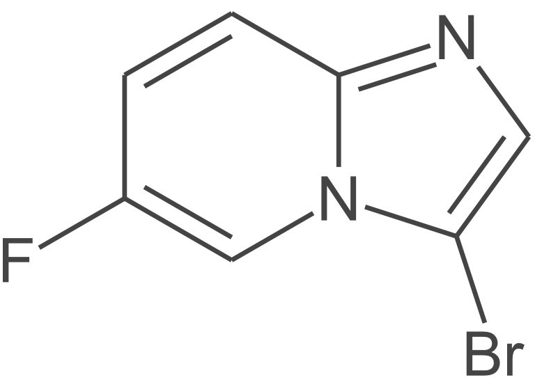 3-溴-6-氟咪唑并[1,2-a]吡啶