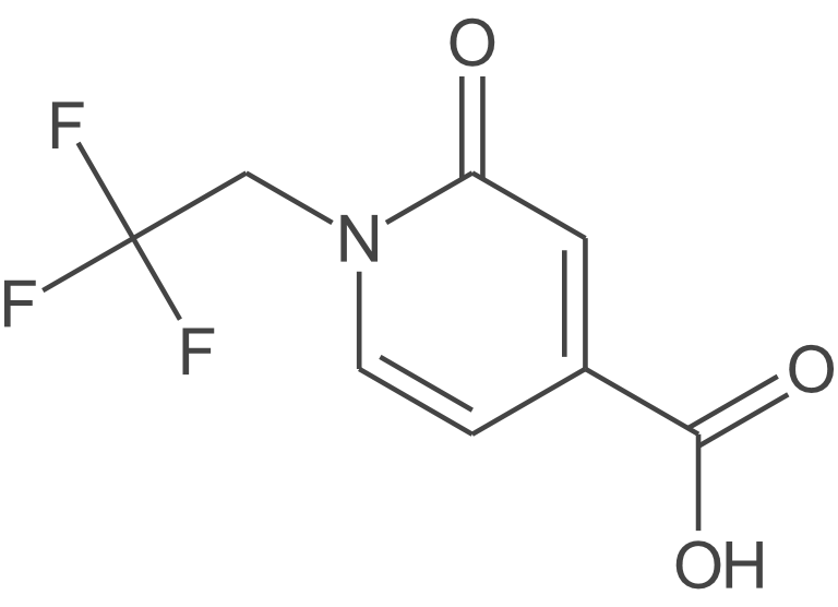 2-氧代-1-(2,2,2-三氟乙烷基)-1,2-二氢吡啶-4-羧酸