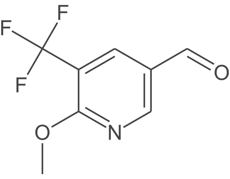 2-甲氧基-3-(三氟甲基)吡啶-5-甲醛