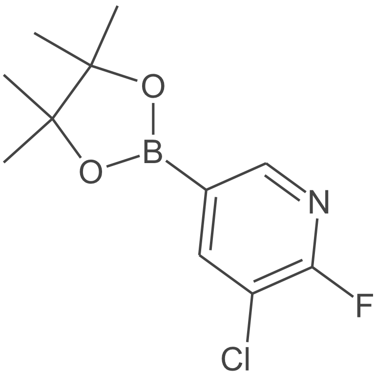 3-氯-2-氟-5-(4,4,5,5-四甲基-1,3,2-二氧杂硼烷-2-基)吡啶