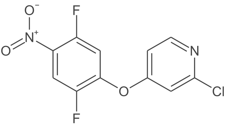 2-氯-4-(2,5-二氟-4-硝基苯氧基)吡啶