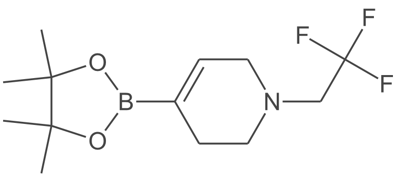 4-(4,4,5,5-四甲基-1,3,2-二氧硼杂环戊烷-2-基)-1-(2,2,2-三氟乙基)-1,2,3,6-四氢吡啶