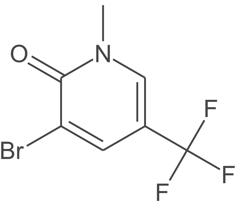 3-溴-1-甲基-5-(三氟甲基)吡啶-2(1H)-酮