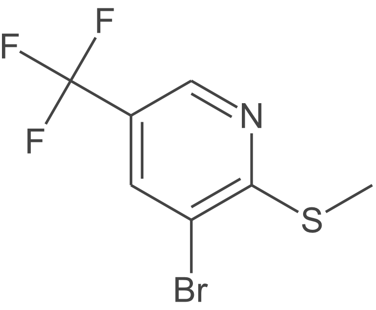 3-溴-2-(甲硫基)-5-(三氟甲基)吡啶