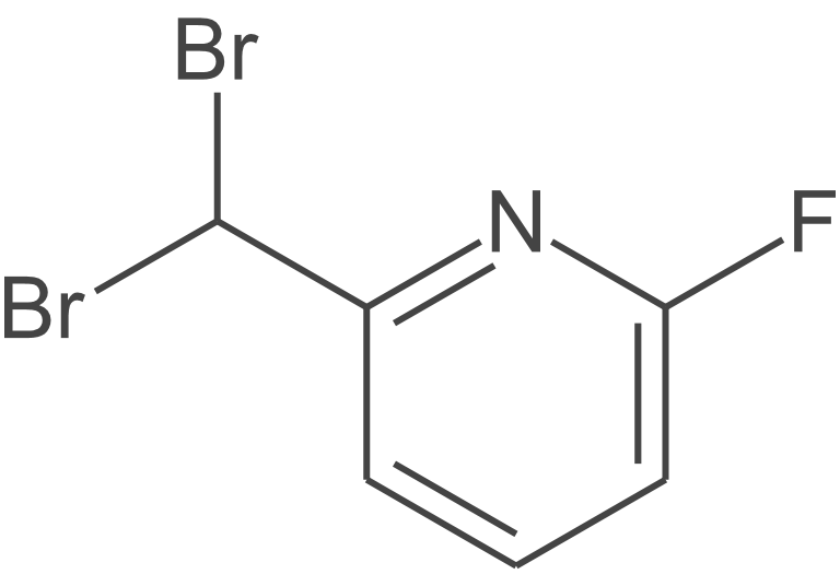 2-(二溴甲基)-6-氟吡啶