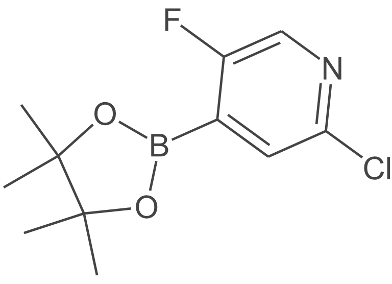2-氯-5-氟-4-(4,4,5,5-四甲基-1,3,2-二氧杂硼烷-2-基)吡啶