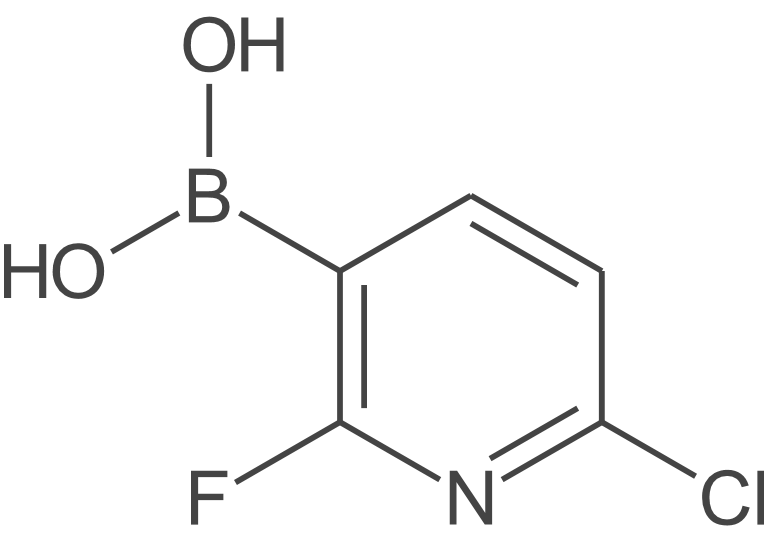 (6-氯-2-氟吡啶-3-基)硼酸