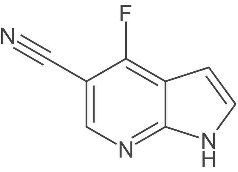 4-氟-1H-吡咯并[2,3-b]吡啶-5-腈