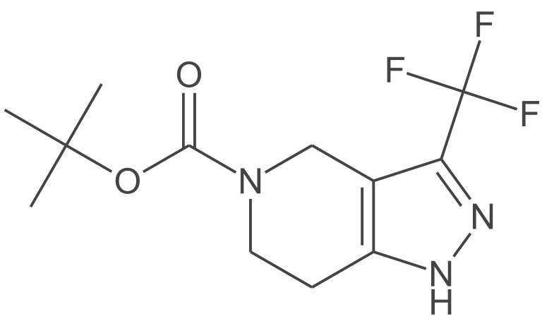3-(三氟甲基)-6,7-二氢-1H-吡唑并[4,3-c]吡啶-5(4H)-羧酸叔丁酯